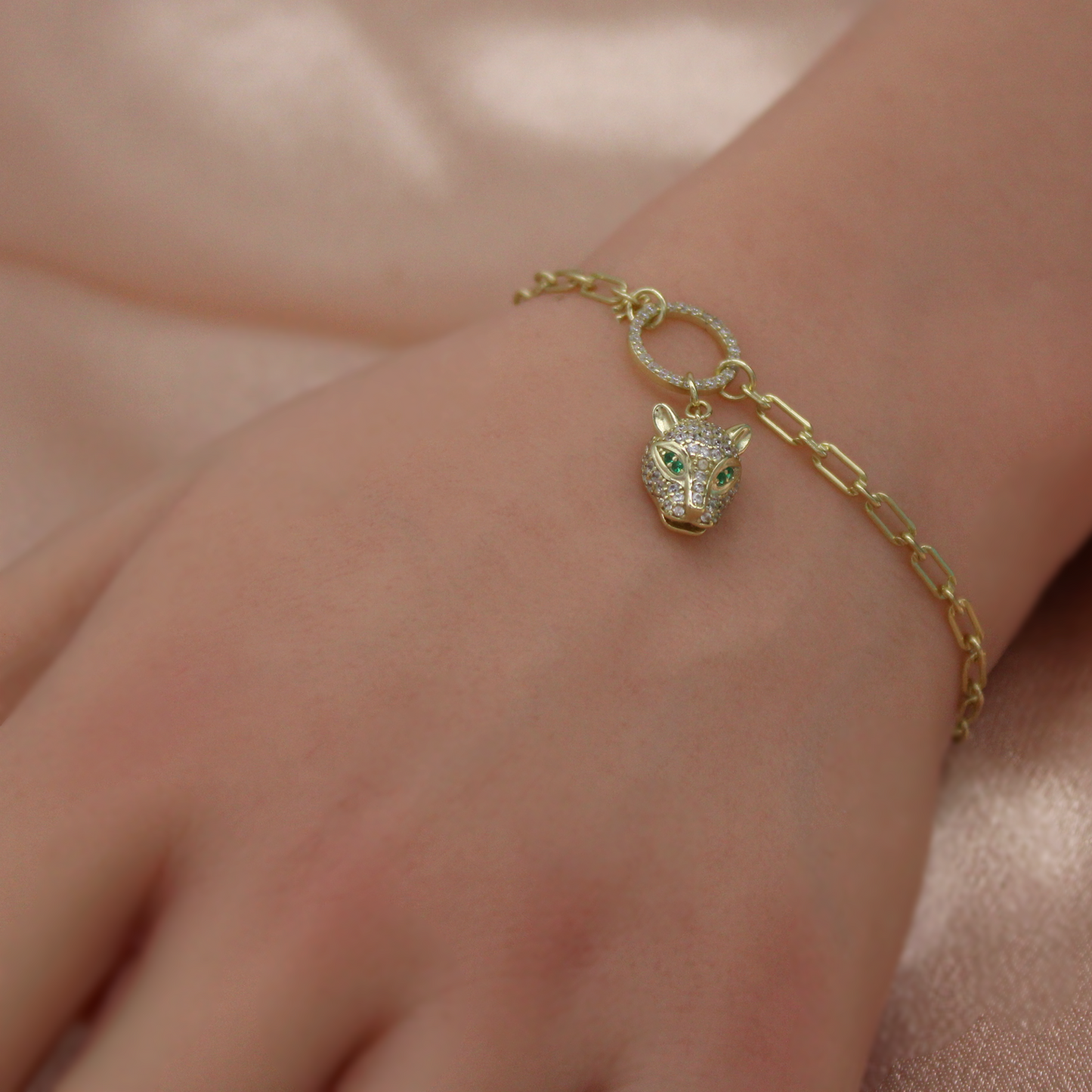 Panther's Gaze Bracelet