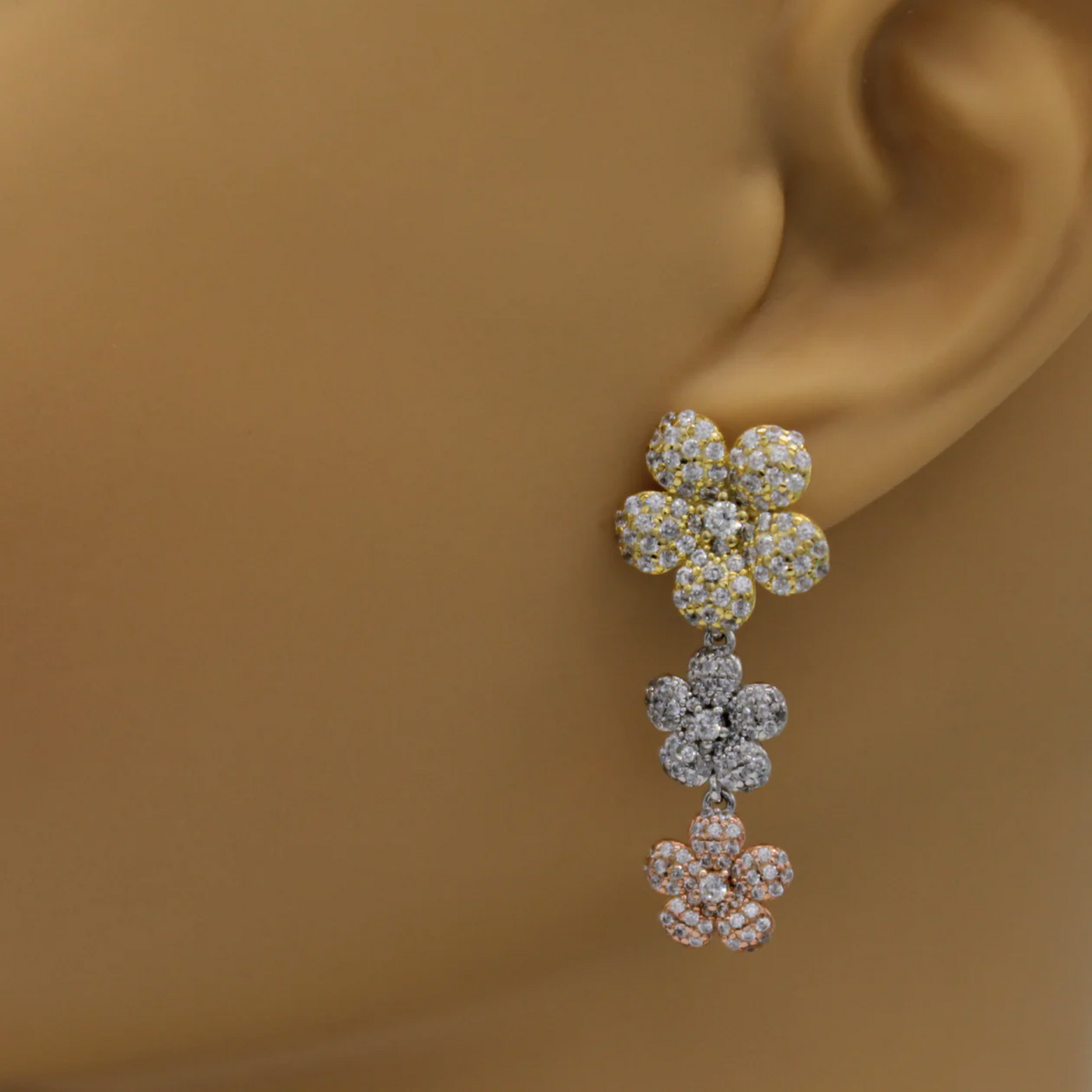 Trio Blossom Earrings