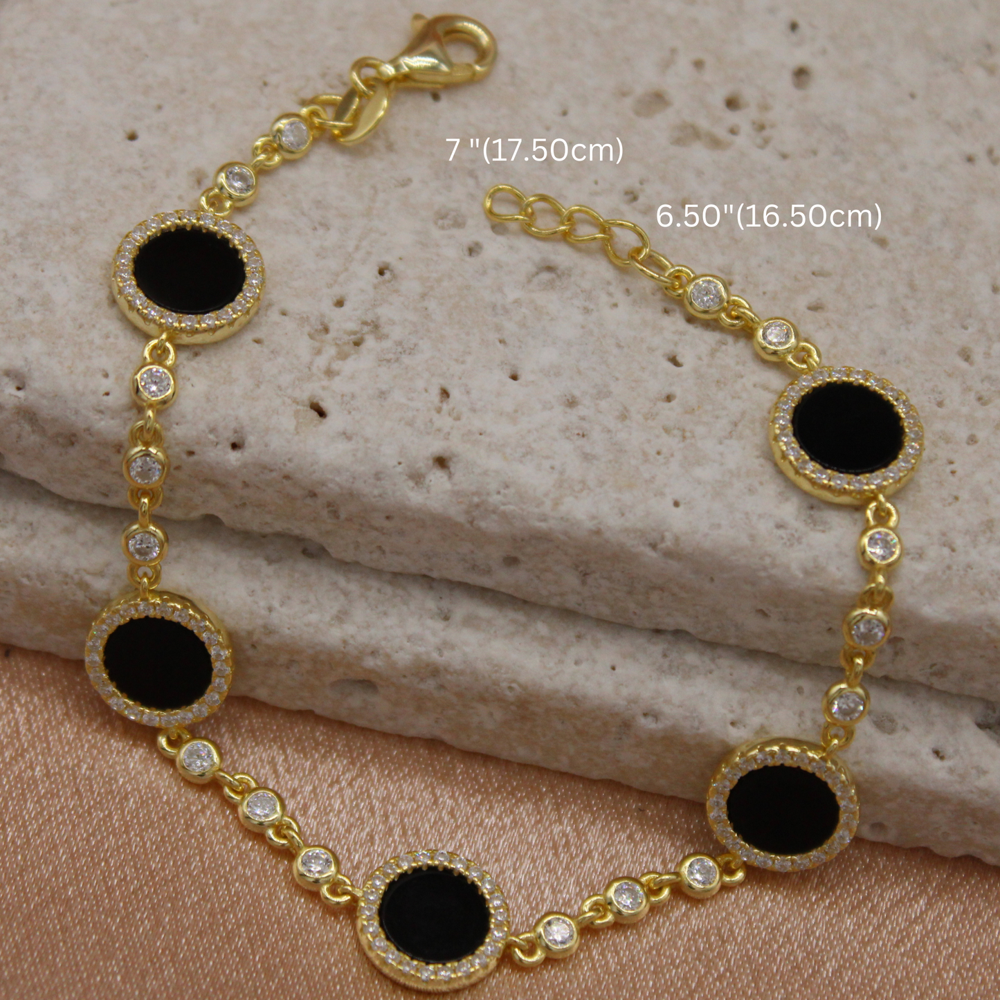 Eclipse Onyx Bracelet