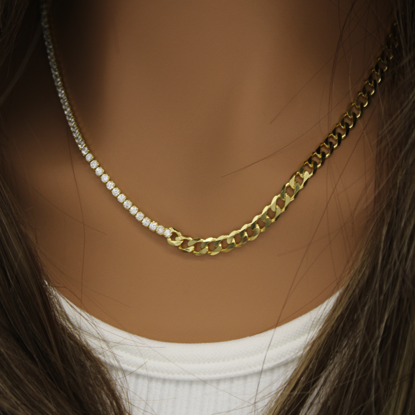 Dual Chain Harmony Necklace