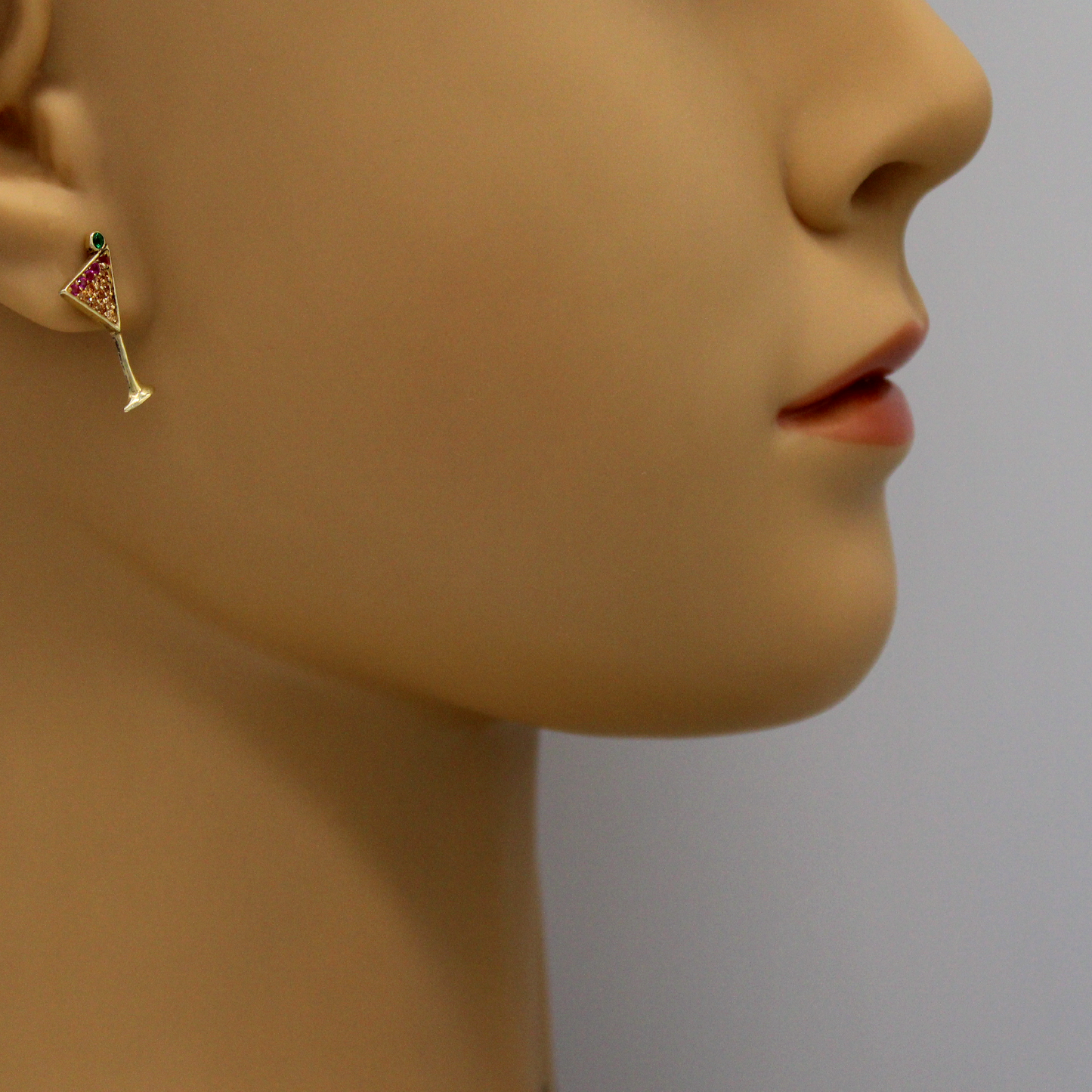 Cocktail Charm Earring