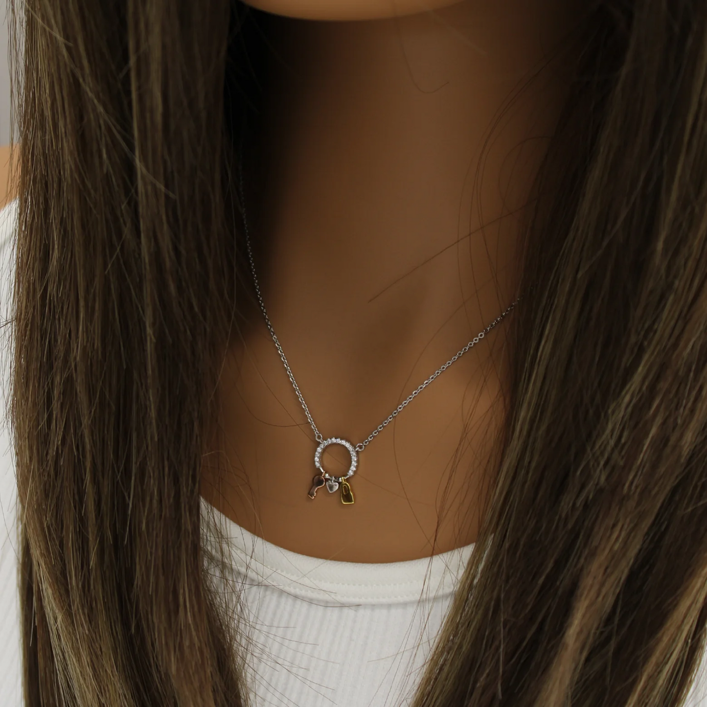 Locked in Love Necklace