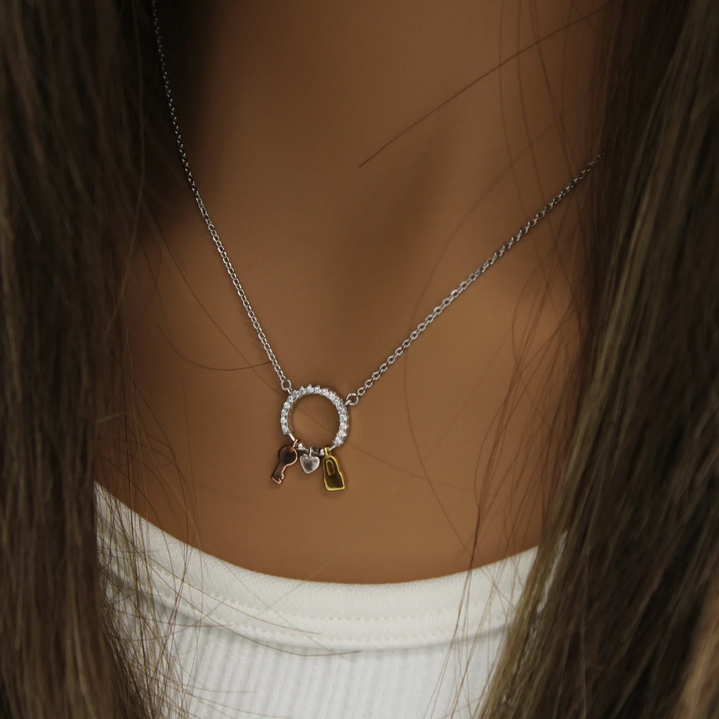 Locked in Love Necklace