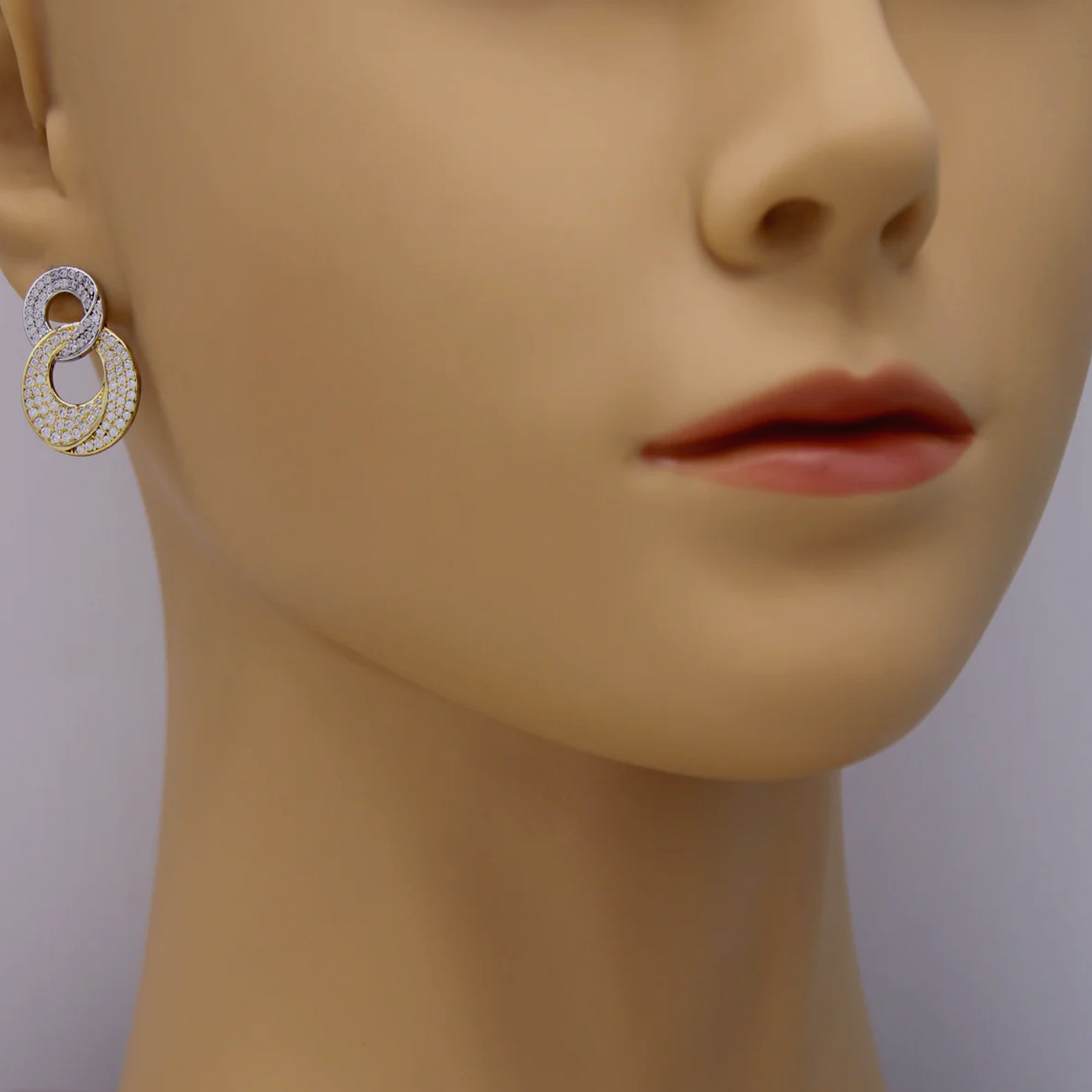 Infinity Circle Earrings