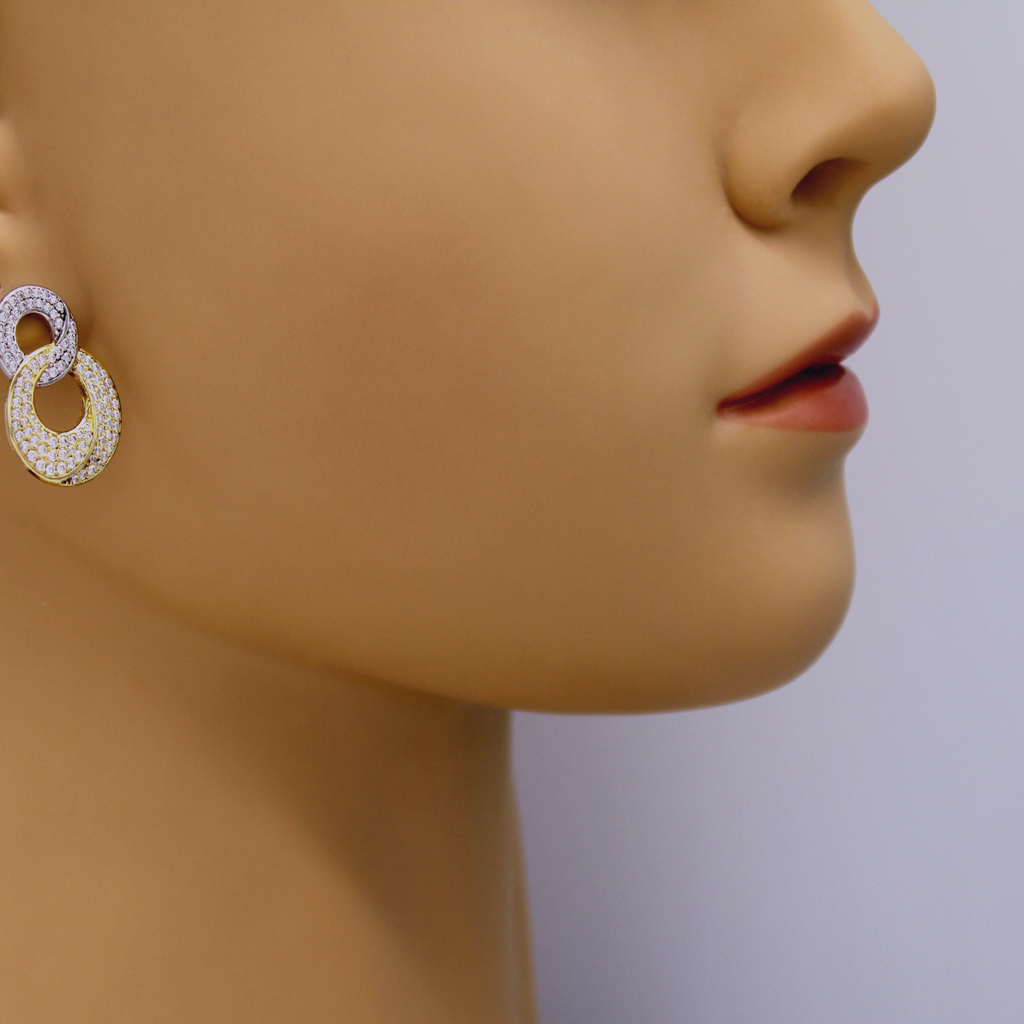 Infinity Circle Earrings