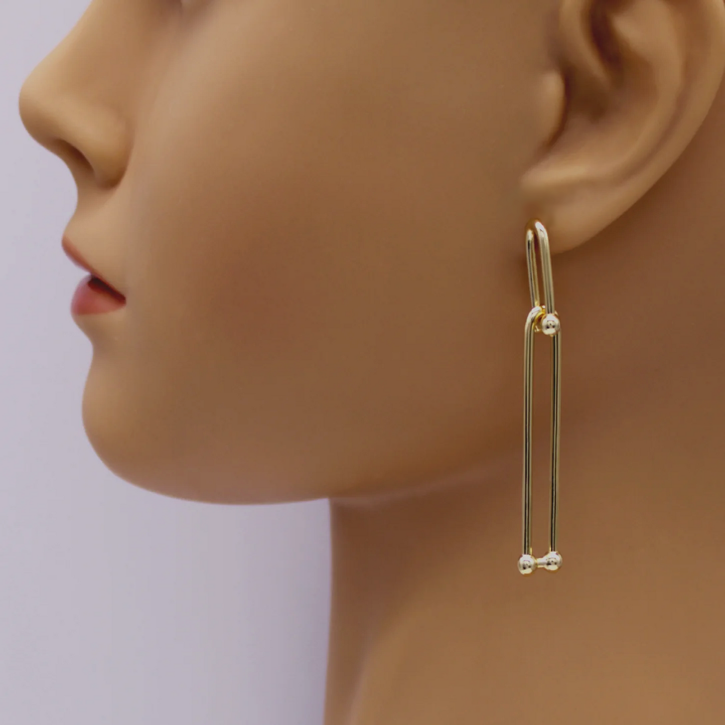 Golden Link Earrings