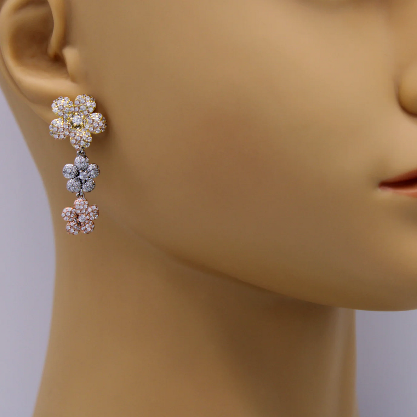 Trio Blossom Earrings