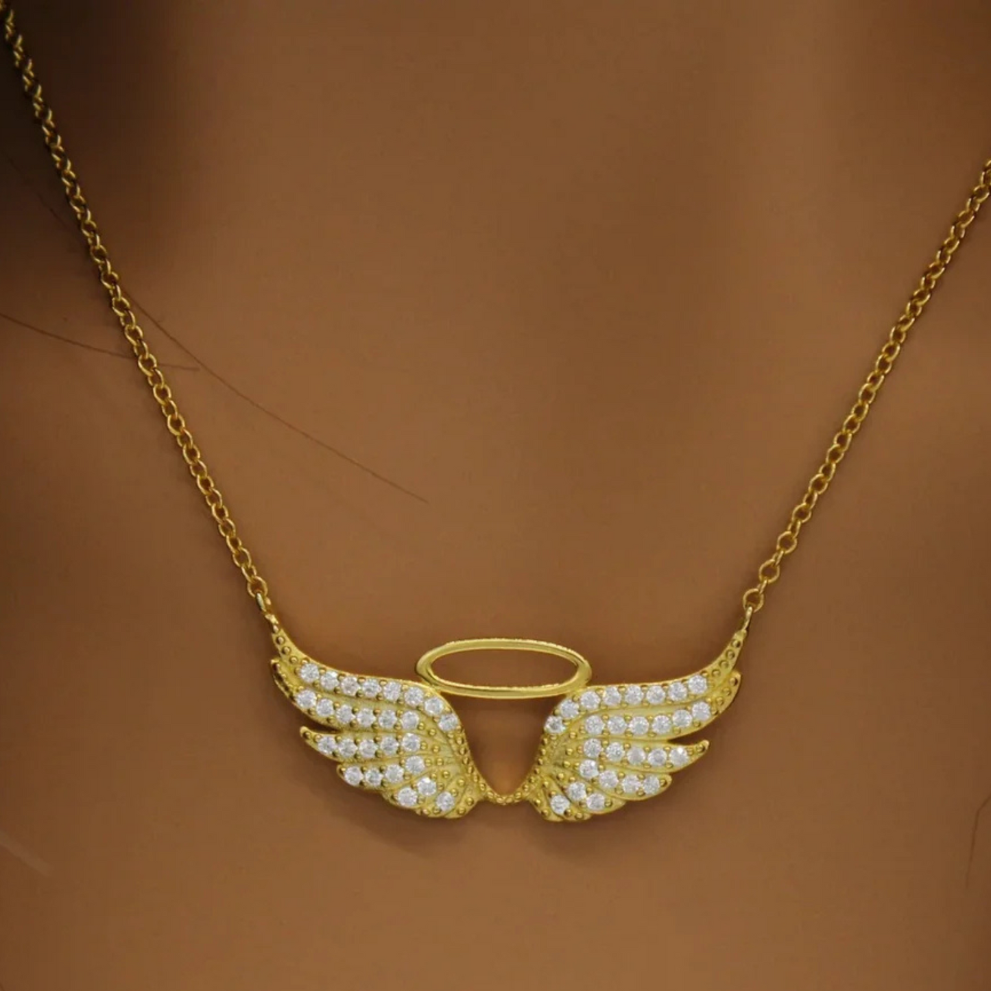 Guardian Angel Wings Necklace