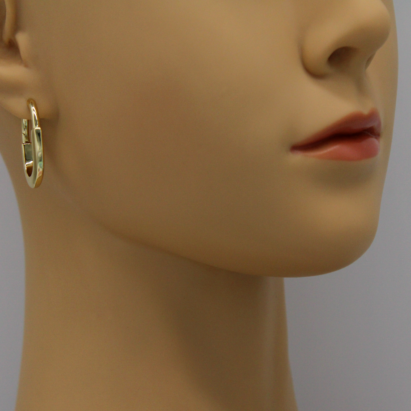 Modern Gold Hoops