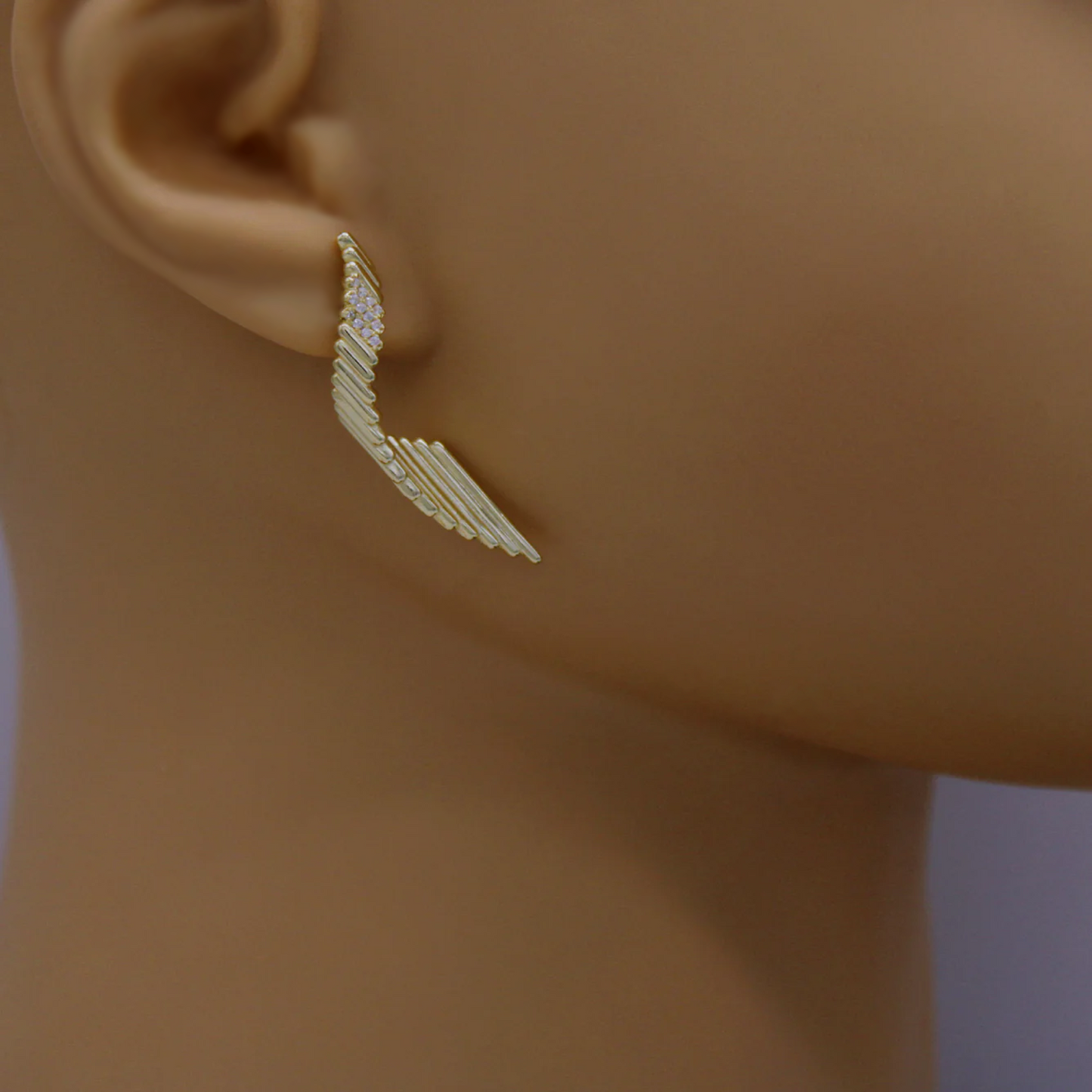 Golden Wing Earrings