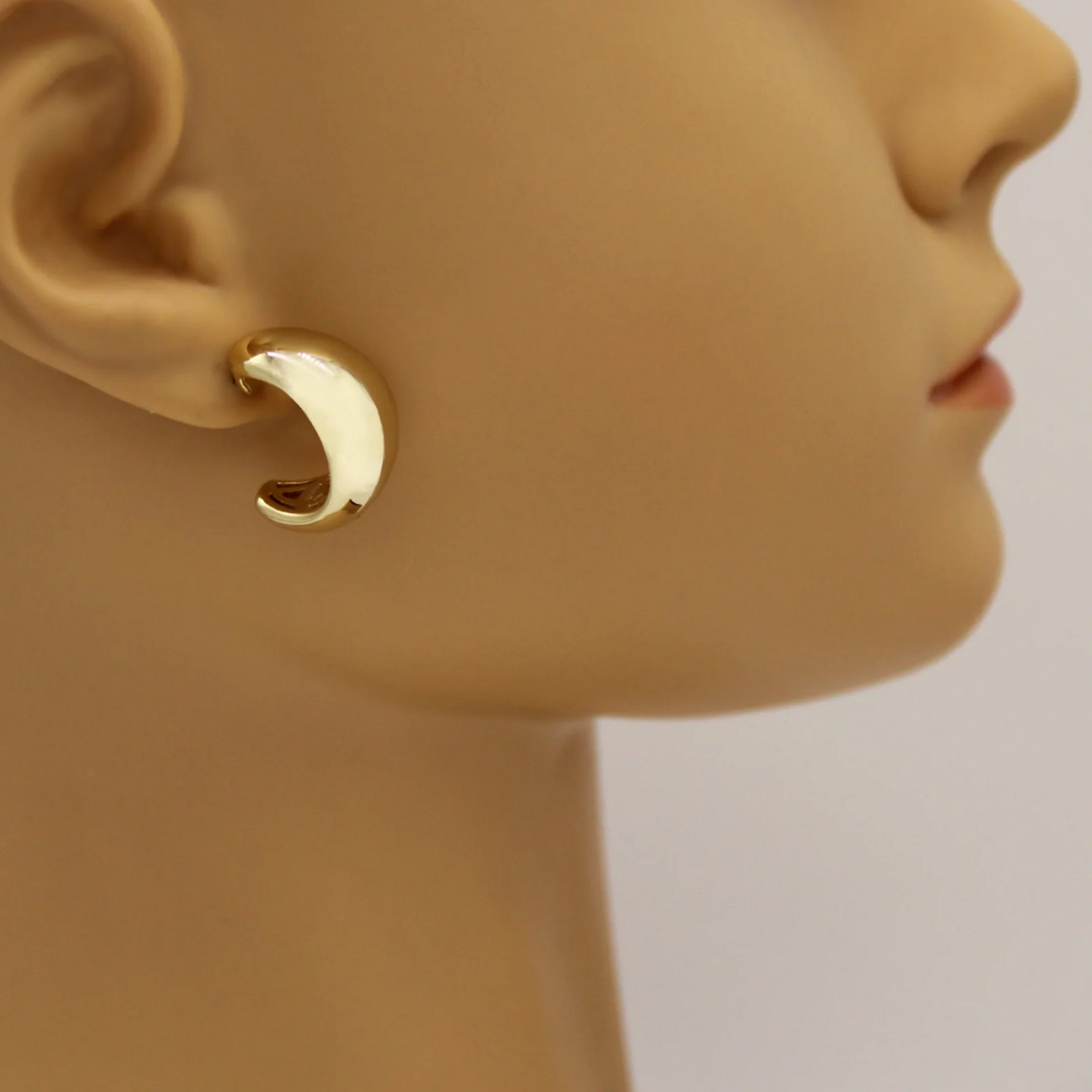 Sleek Dome Earrings