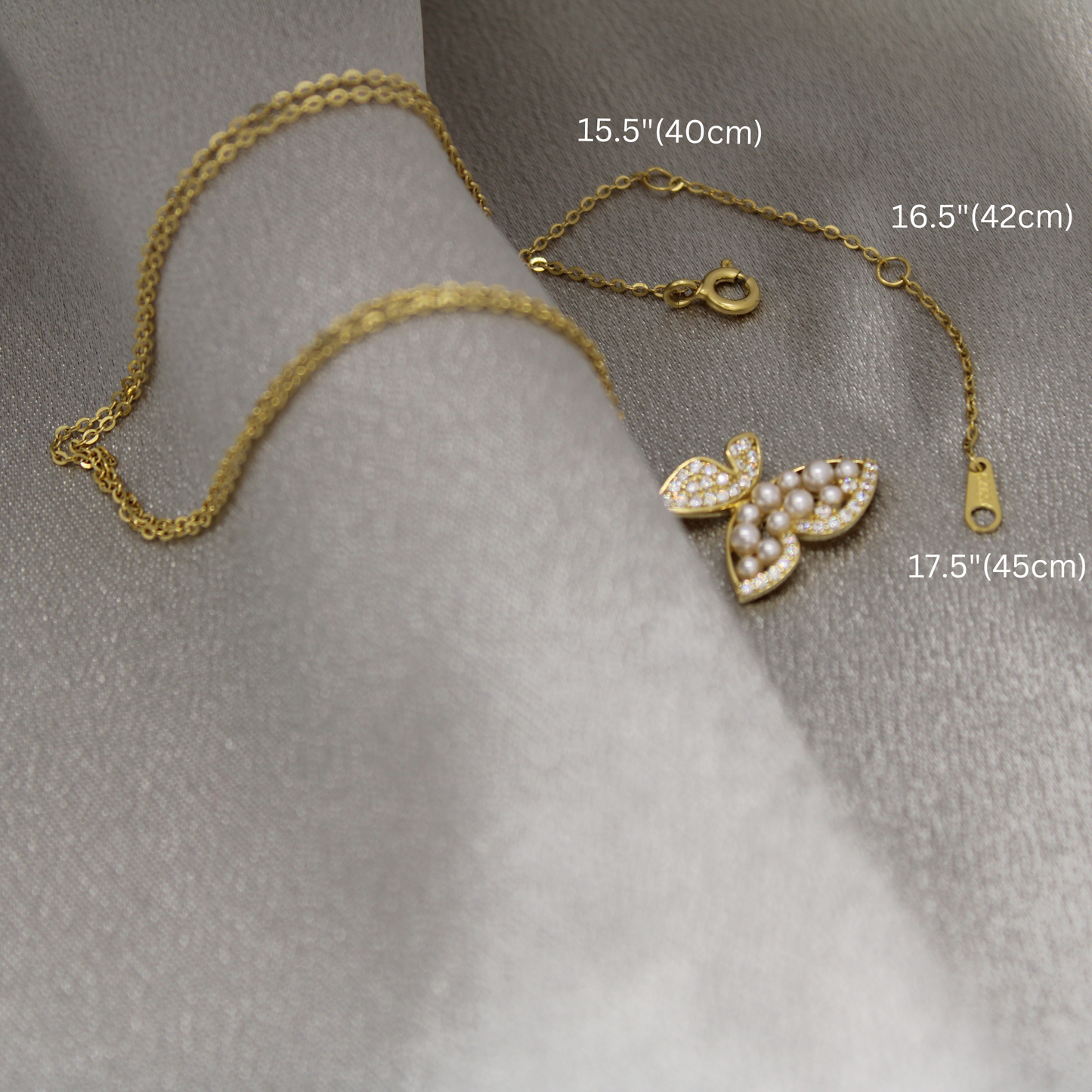 Wings of Pearl Necklace