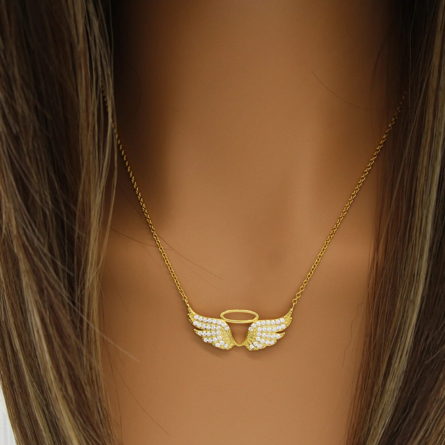 Guardian Angel Wings Necklace