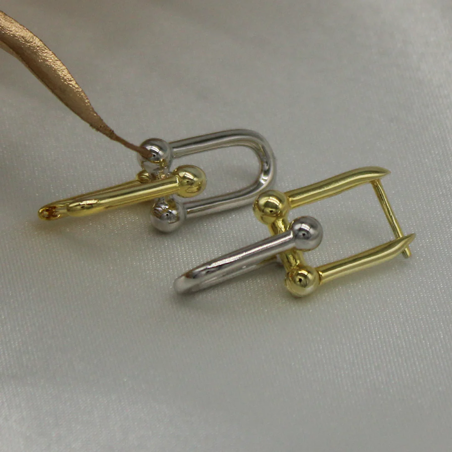 Double Link Earrings