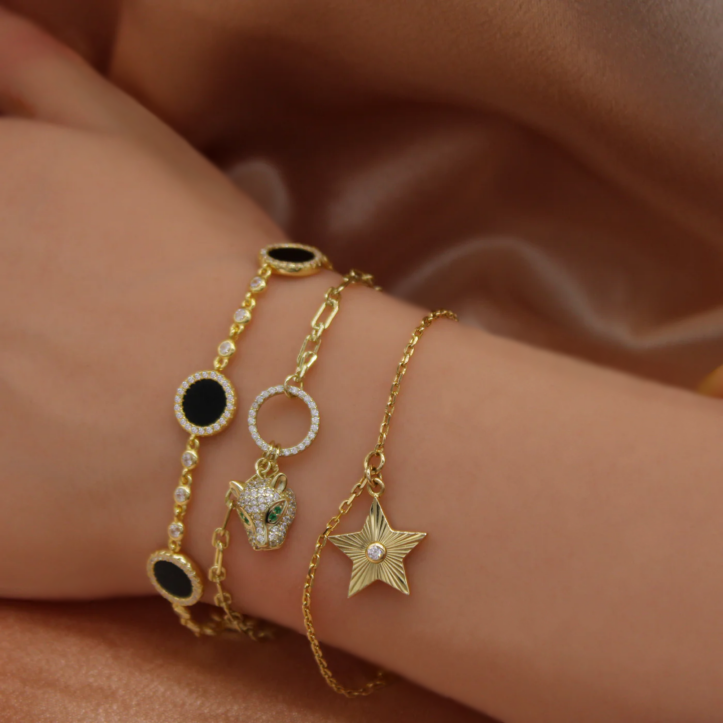 Twilight Heart & Star Bracelet