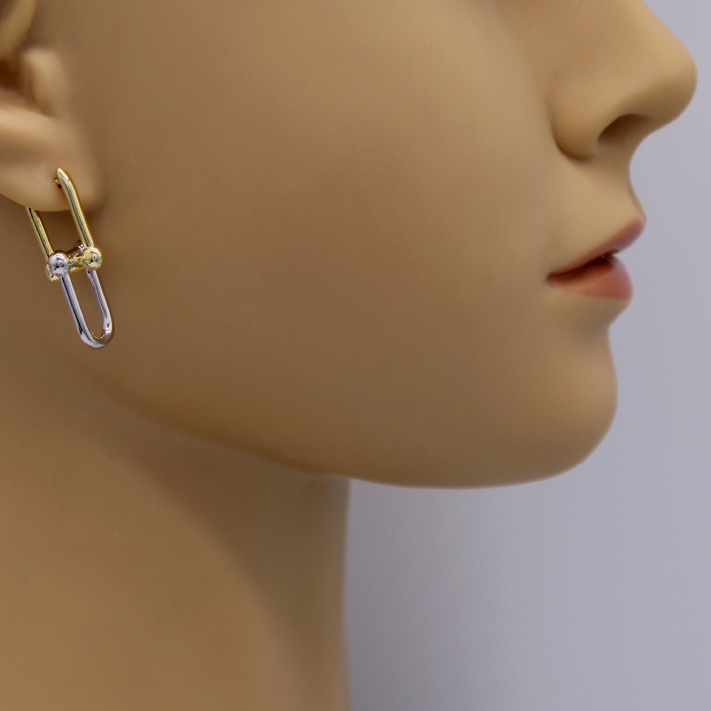 Double Link Earrings