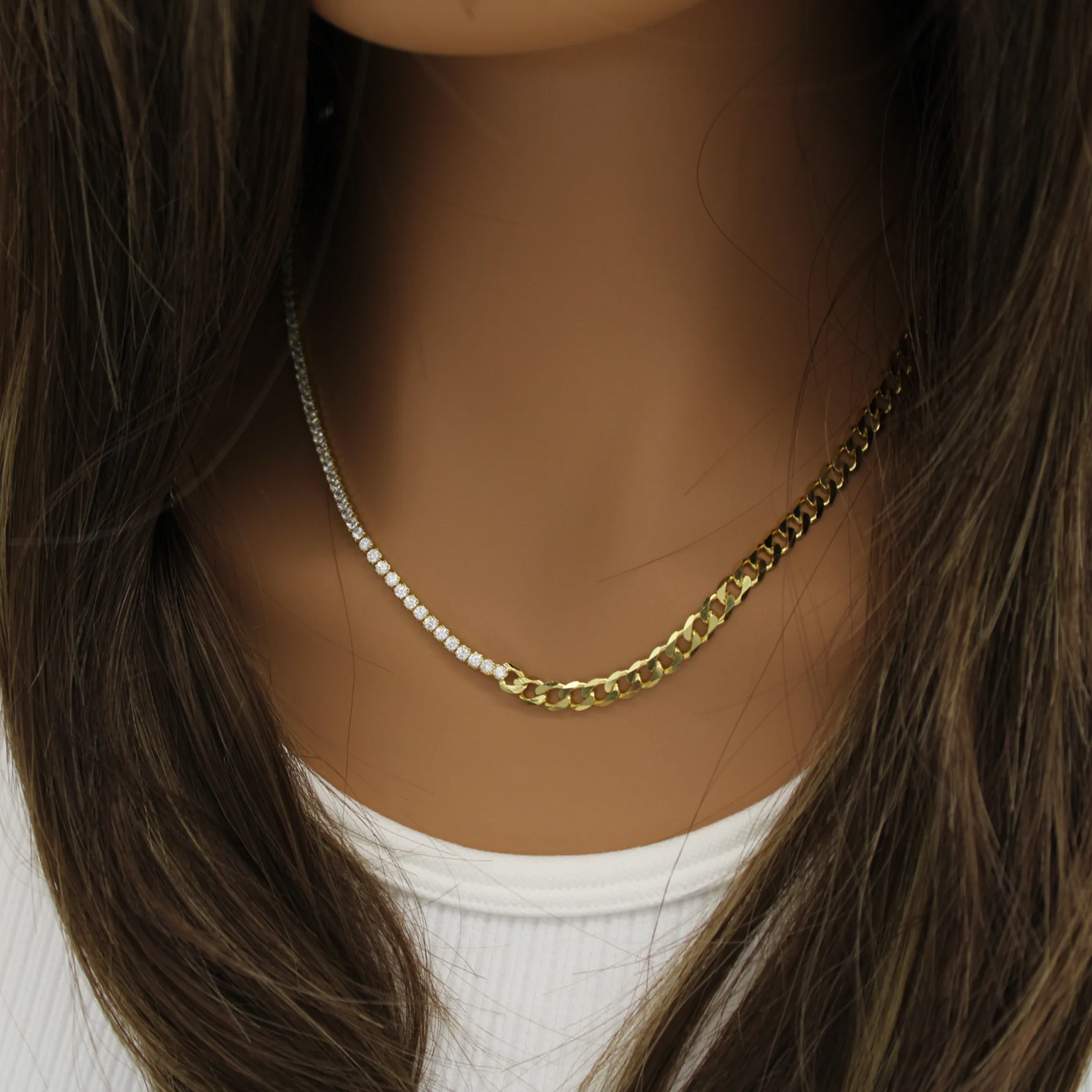 Dual Chain Harmony Necklace